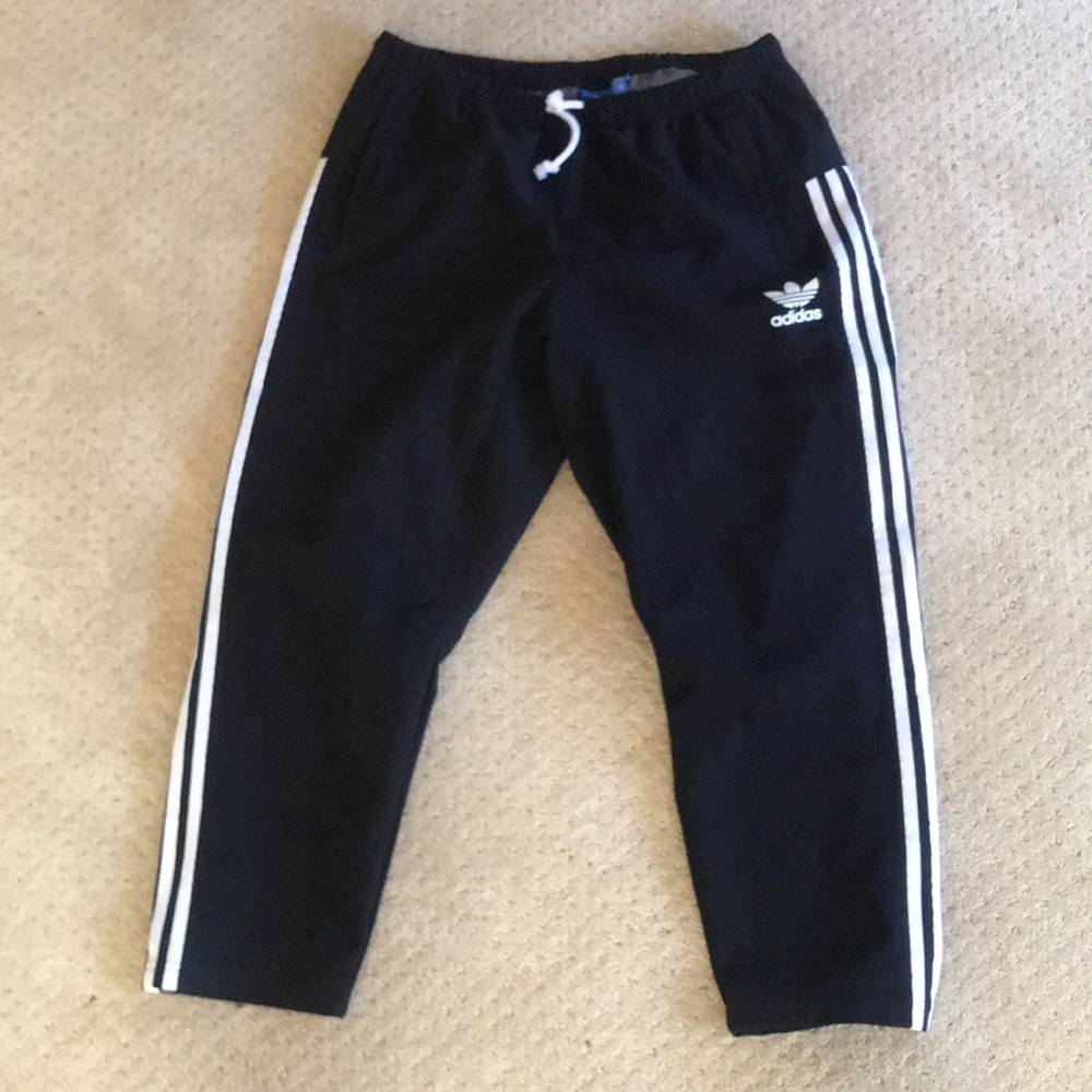 Adidas cropped track pants